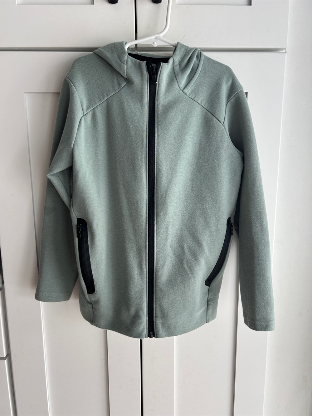 Old Navy Mint Green Hooded Zip-Up Sweatshirt